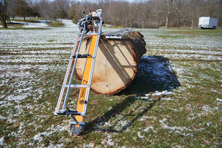 Milling Lumber With A Chainsaw Mill Popular Woodworking