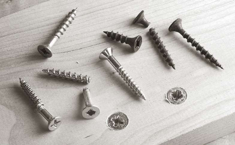 A guide to wood screw sizes - Screw size chart
