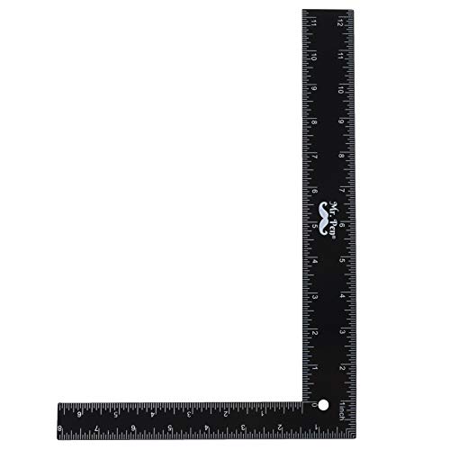 Easy to Use Simple to Use L-Square Ruler, Durable Try Square