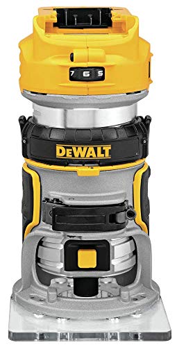 The DEWALT Cordless Compact Router sold on Amazon