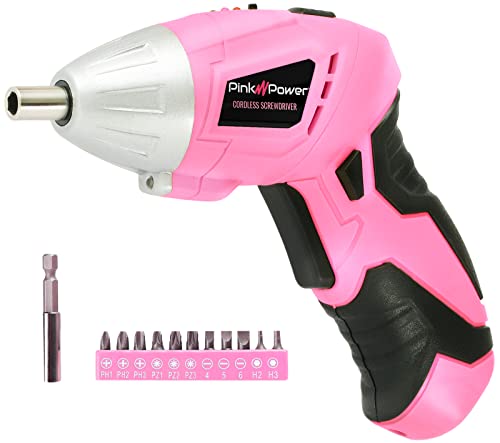 Pink Power Electric Screwdriver