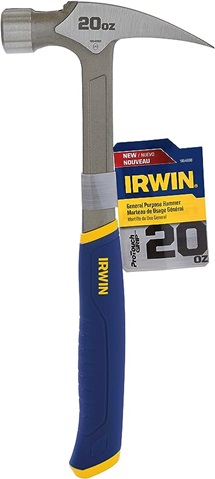 The Irwin Claw Hammer sold on Amazon