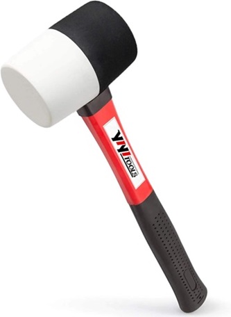 The Yiyitools Rubber Mallet sold on Amazon