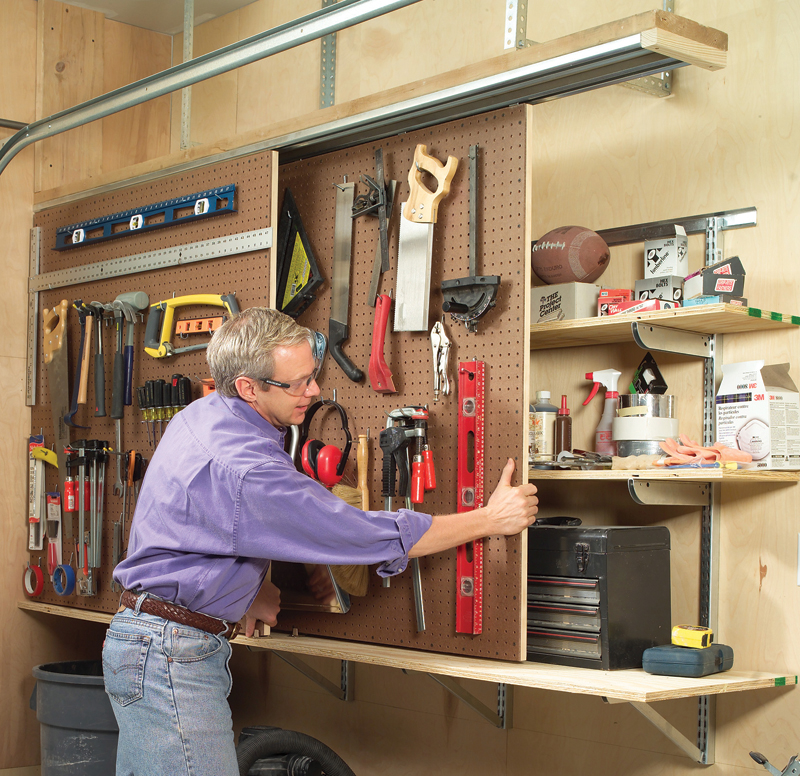 Woodworking shop storage ideas