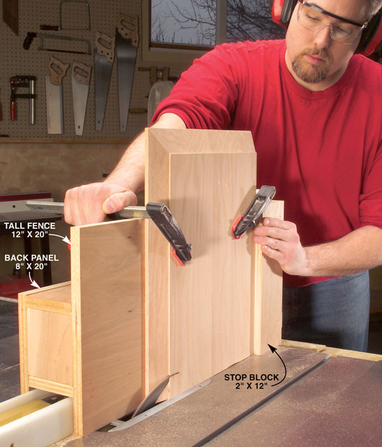 Raised-Panel Tablesaw Jig Popular Woodworking Magazine