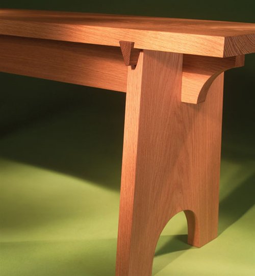 Sliding Dovetail Bench | Popular Woodworking