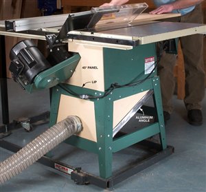 Capture Tablesaw Dust | Popular Woodworking