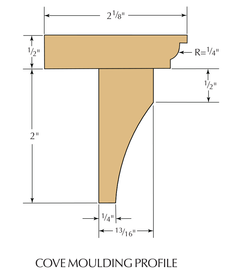 Three Drawer Chimney Cupboard | Popular Woodworking