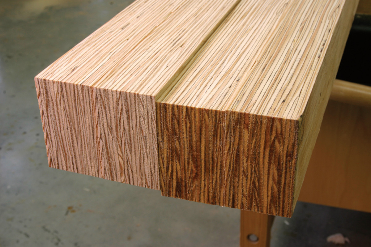 Woodwork Web on X: One of the common things that needs to be done to  plywood, is to hide the edge of the plywood by adding a veneer strip or  even gluing