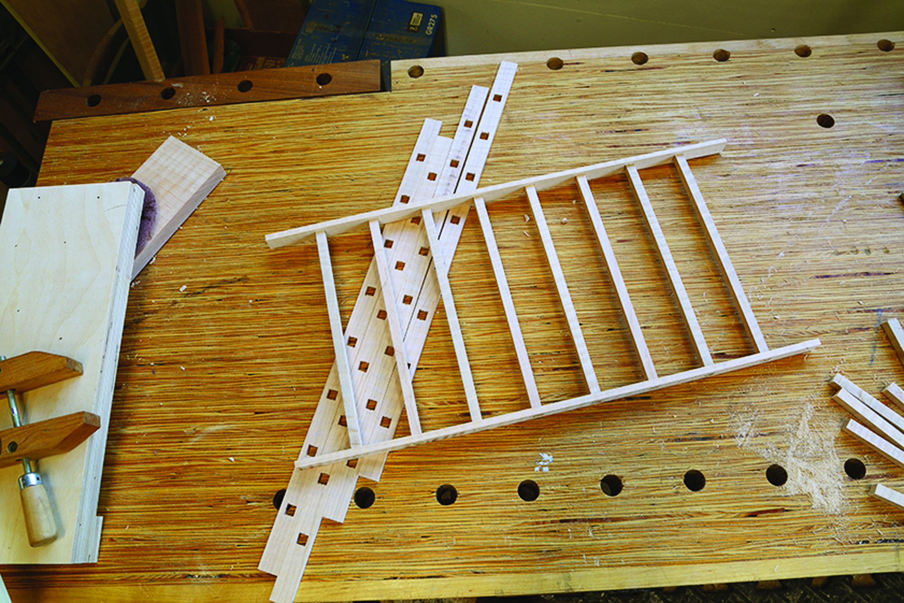 A Custom Plate Rack for Poplar — The Grit and Polish