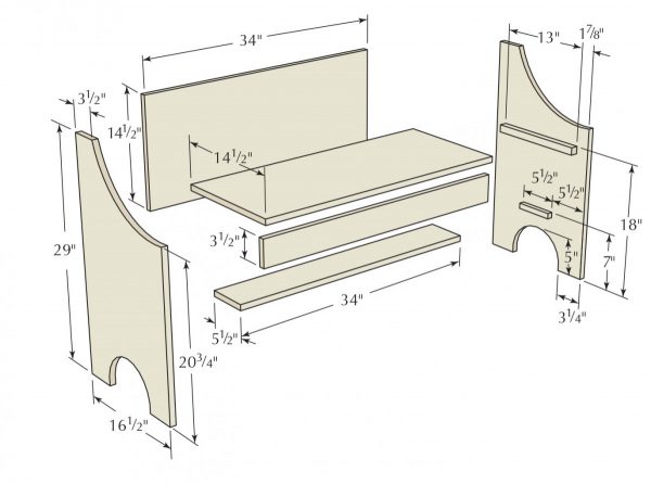 Small Bench | Popular Woodworking