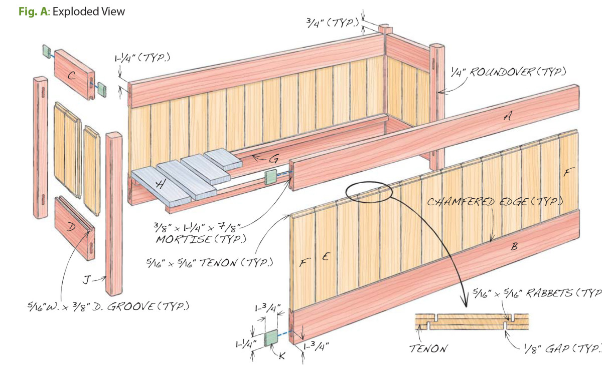 Build A Patio Planter | Popular Woodworking