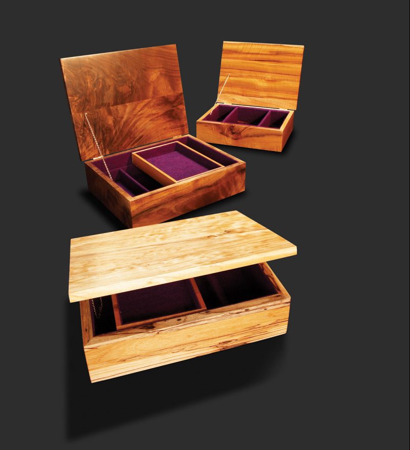 Wood Jewelry Box +