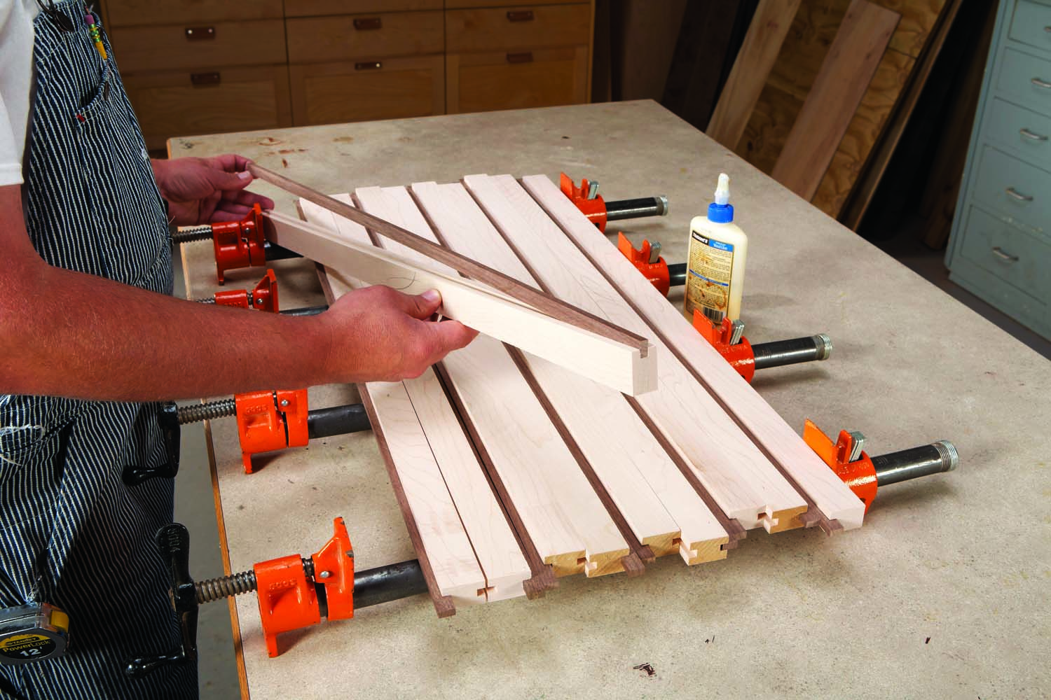 Make a Modern Graduated Strip Cutting Board