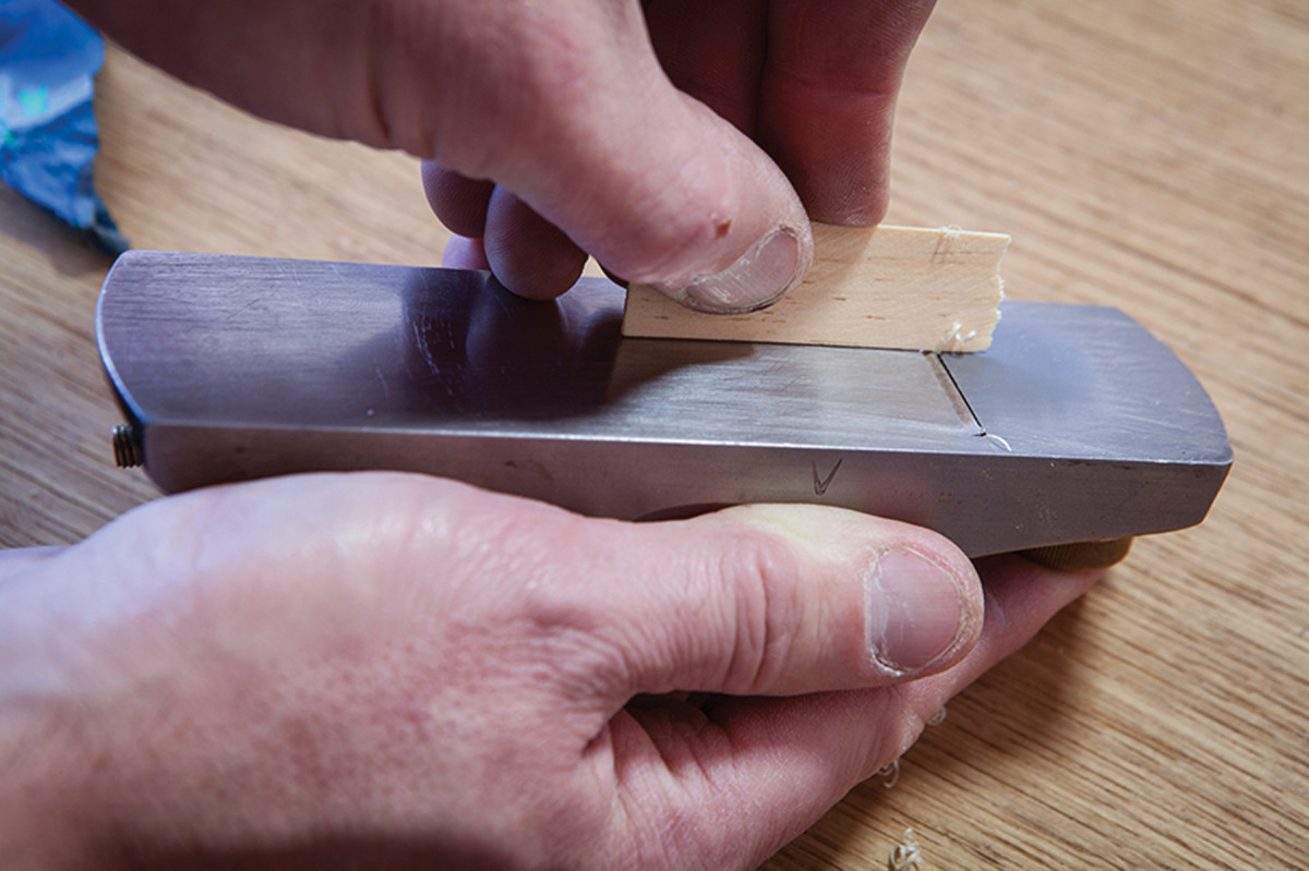 Hand plane online sharpening