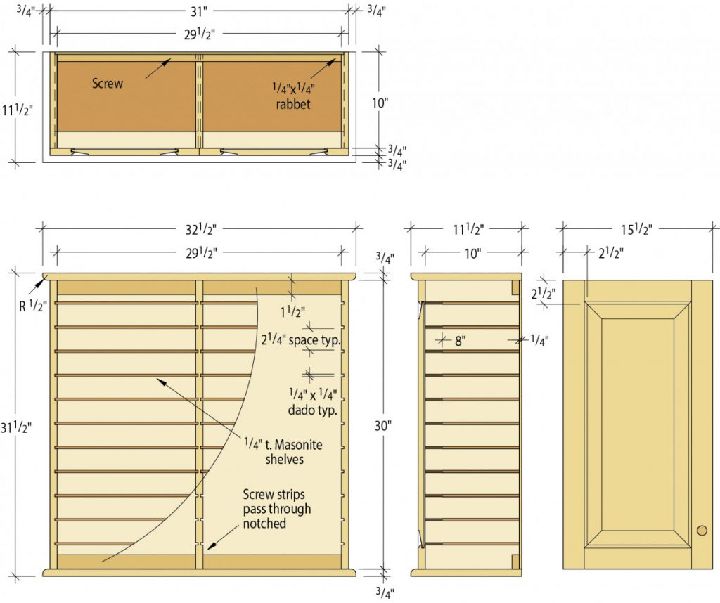 A Practical Shop Cabinet