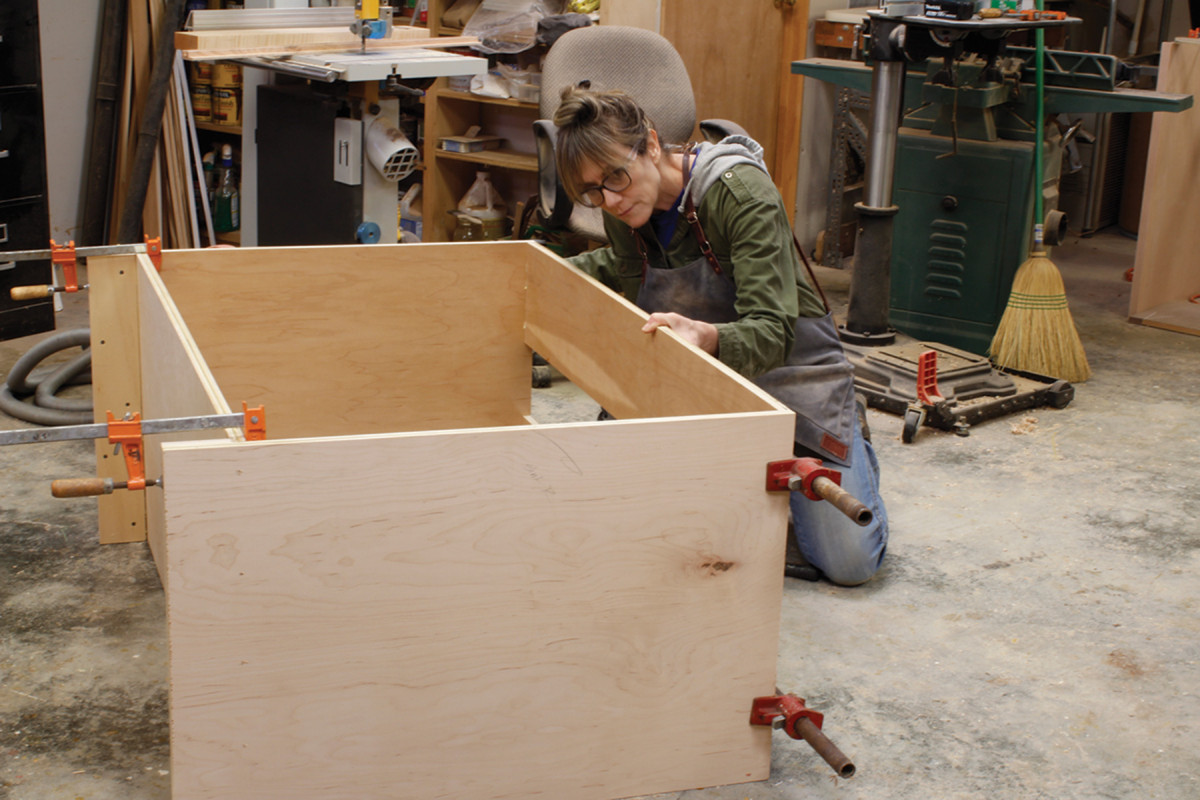 How a master carpenter built custom-made cabinets and cases for a