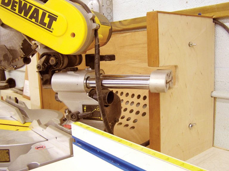 Miter Saw Dust Collection Box | Popular Woodworking