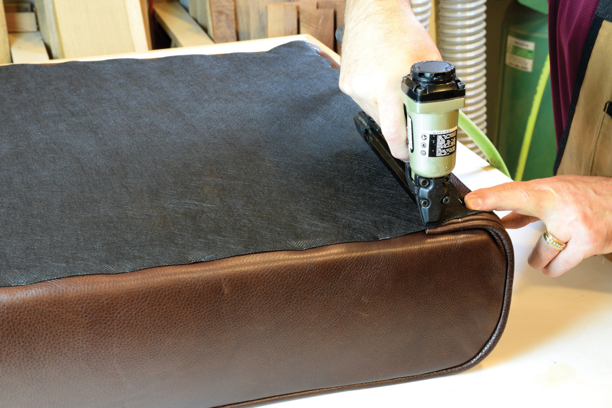 Upholstery How to Make Leather Chair Cushions.m4v 