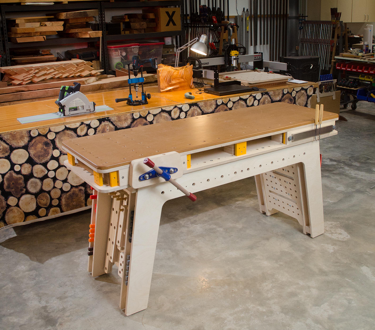 VIDEO: Making a Game Table with a Shaper Origin - Woodworking
