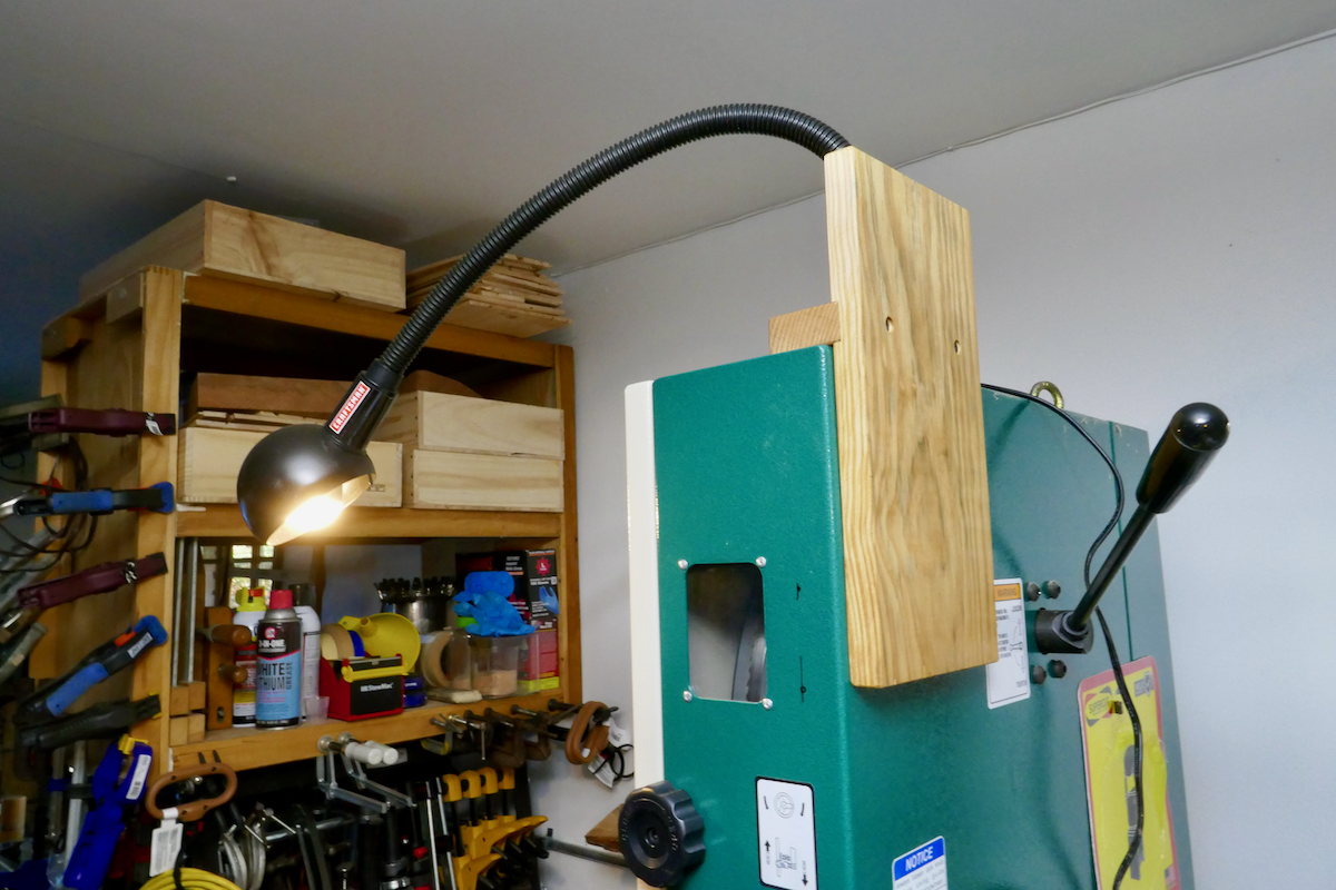 Magnetic Base for a Bandsaw Lamp Popular Woodworking