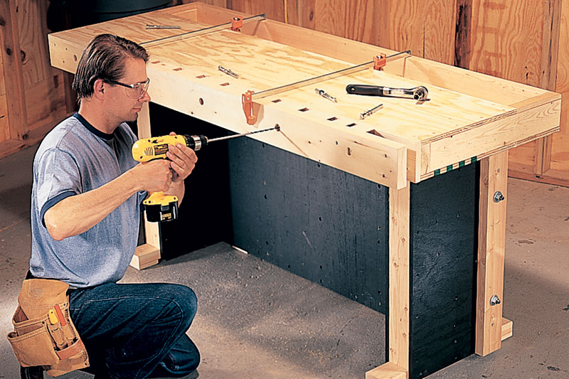 Tomâ€™s Torsion Box Workbench | Popular Woodworking Magazine