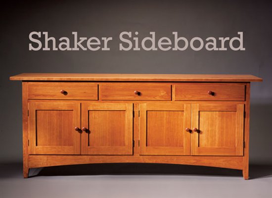 Shaker Sideboard Popular Woodworking Magazine