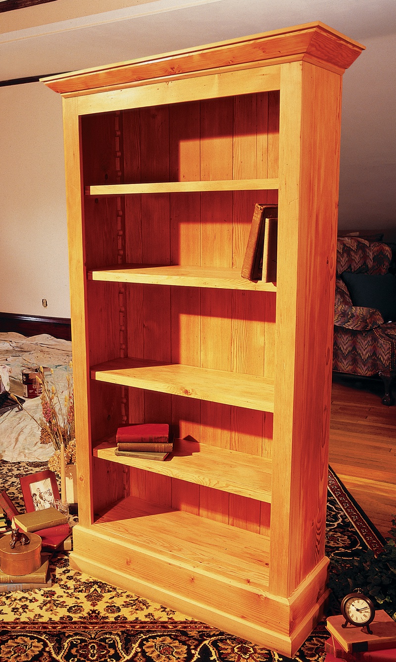 Woodworking bookshelves Main Image