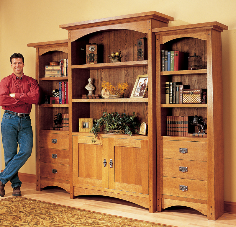 Craftsman Bookcase AW - Popular Woodworking Magazine