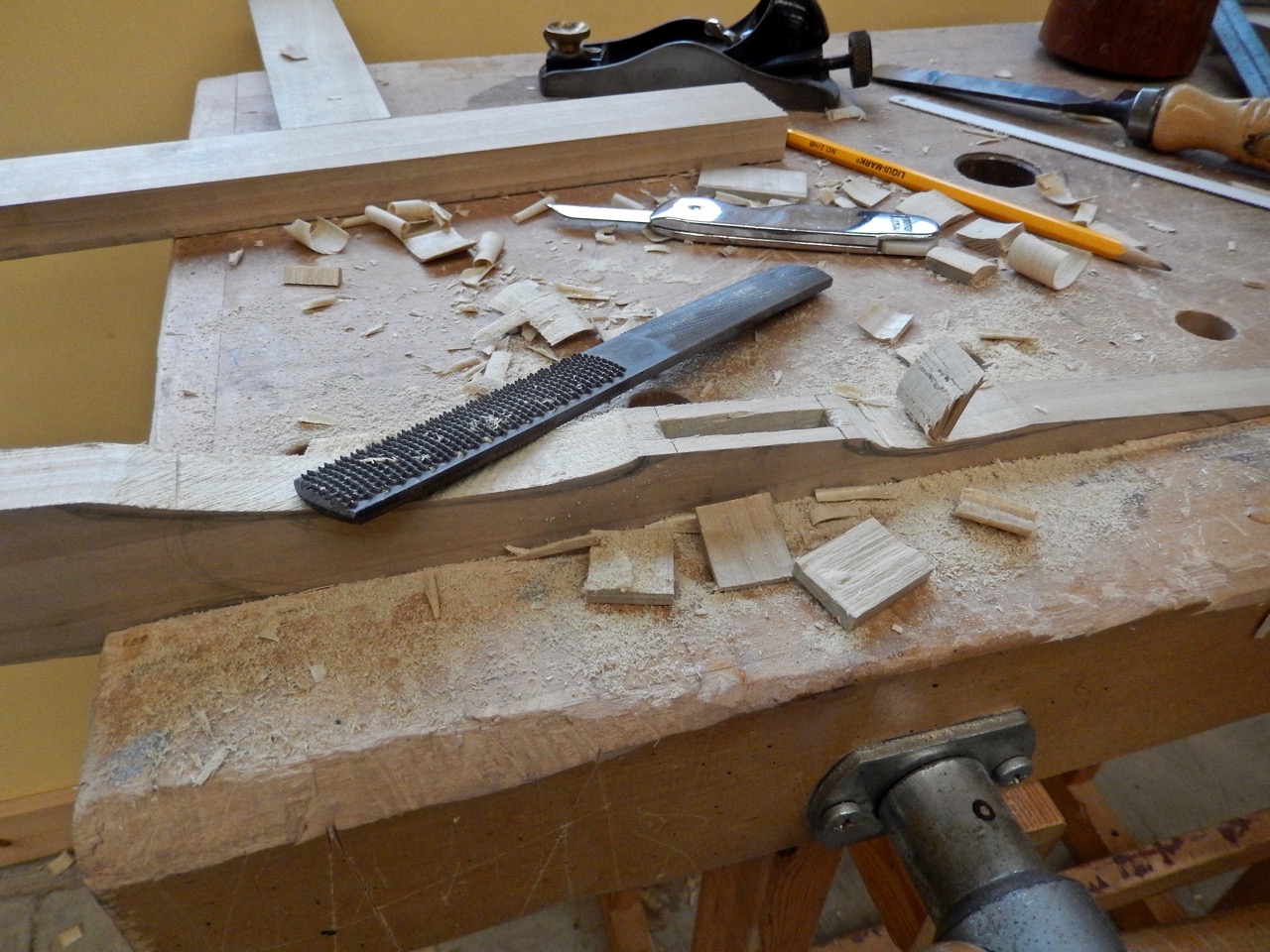 Build a Frame Saw Part 4: Shaping the Arms and Finishing 