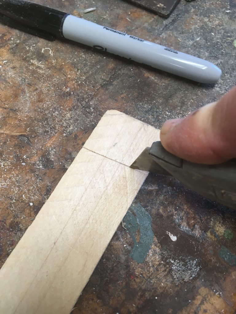 A Primer on Scribing: How to Scribe with a Shim | Popular Woodworking