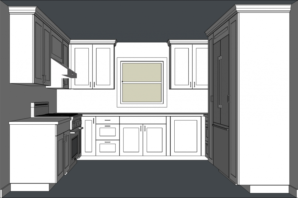 designing a kitchen in sketchup
