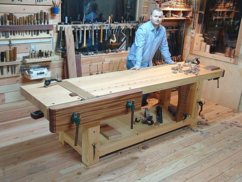 James Oliver's Workbench and Shop | Popular Woodworking ...