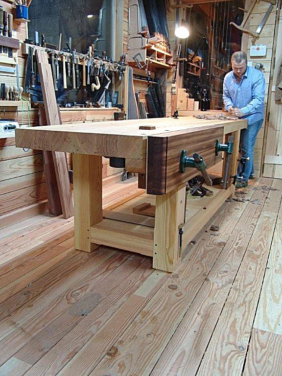 James Oliver's Workbench and Shop - Popular Woodworking 