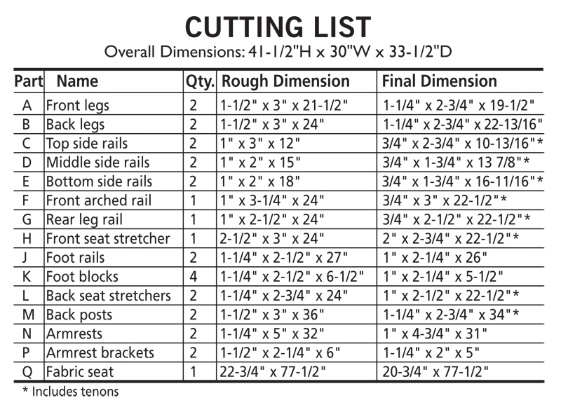 Craftsman-Style Outdoor Chair | Popular Woodworking Magazine