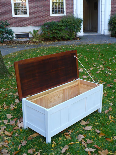 Hope-chest From Reclaimed Wood - Part 7: Hinges And Milk Paint ...