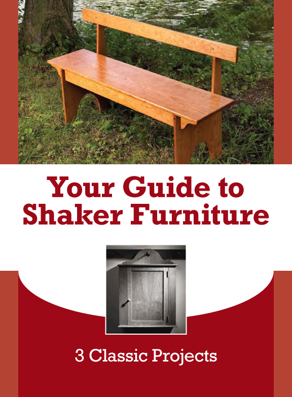 Shaker Furniture Plans Don t Get Any Better Than This