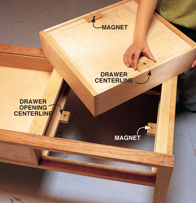 Two-Drawer Coffee Table | Popular Woodworking Magazine