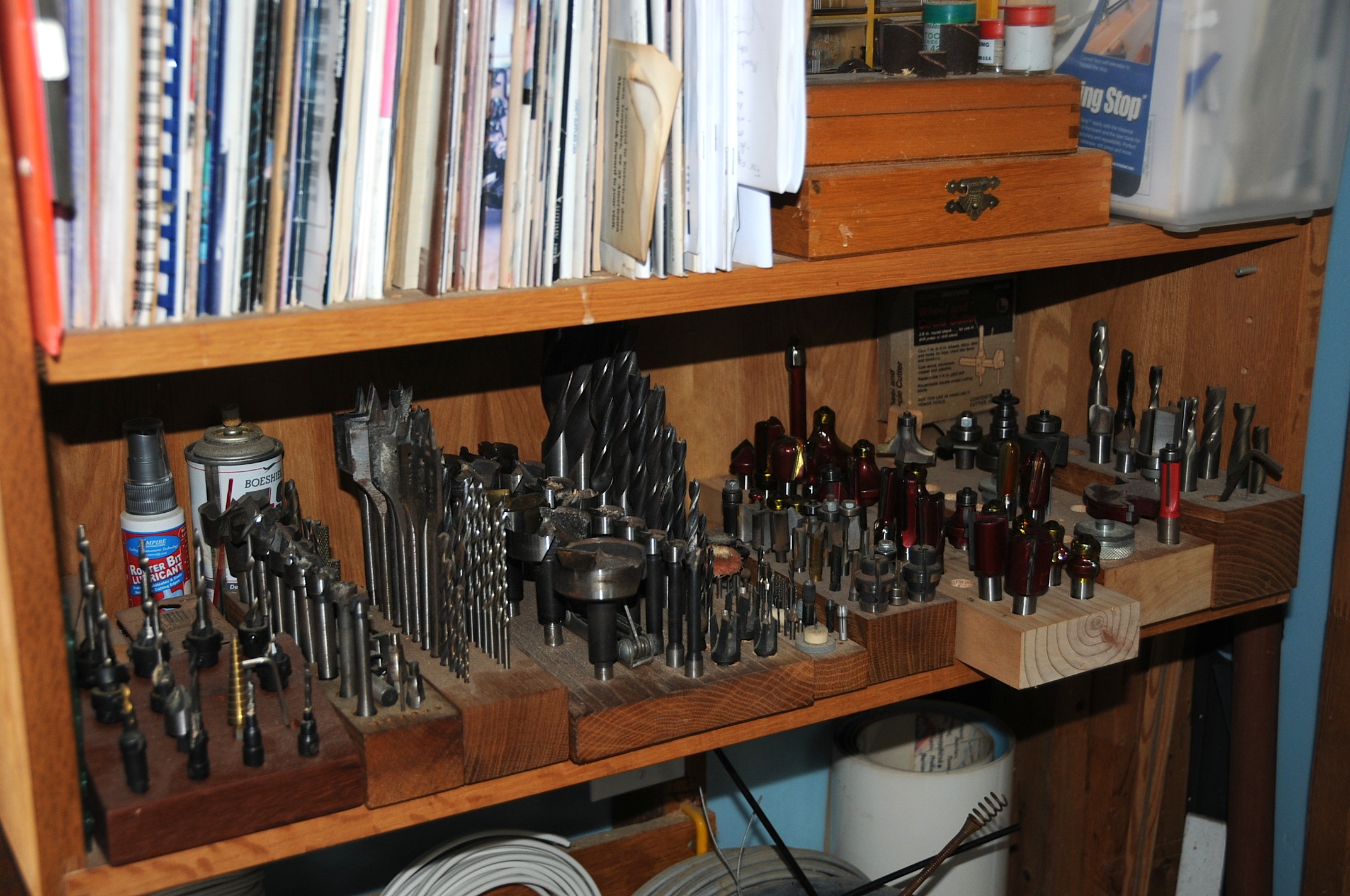 Woodworker s Solutions to Router Bit Storage - Popular 