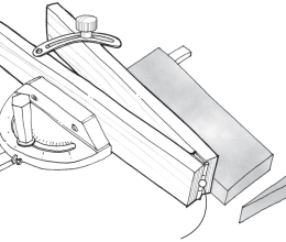 A Wedge-cutting Jig for the Table Saw