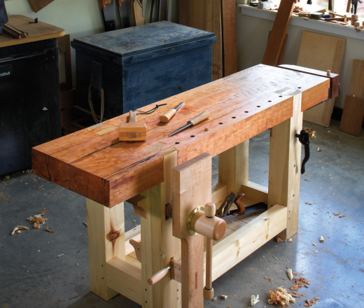 Power Tool-Friendly Bench, by Richard Tendick | Popular Woodworking