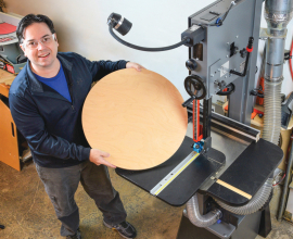 Bandsaw Circle Cutting Jig