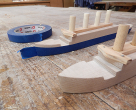Build  Waterline Model of RMS Titanic, Part 2
