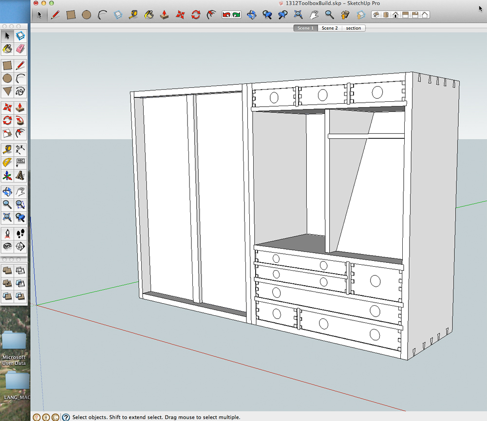 sketchup woodworking software