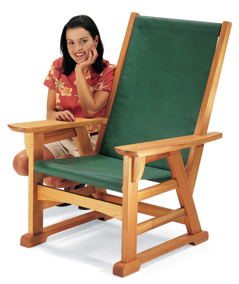 Craftsman-Style Outdoor Chair Popular Woodworking Magazine