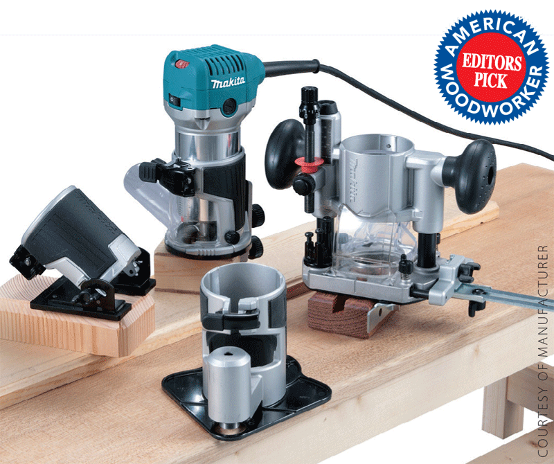 Woodworking Tool News - Compact Router Big Features 