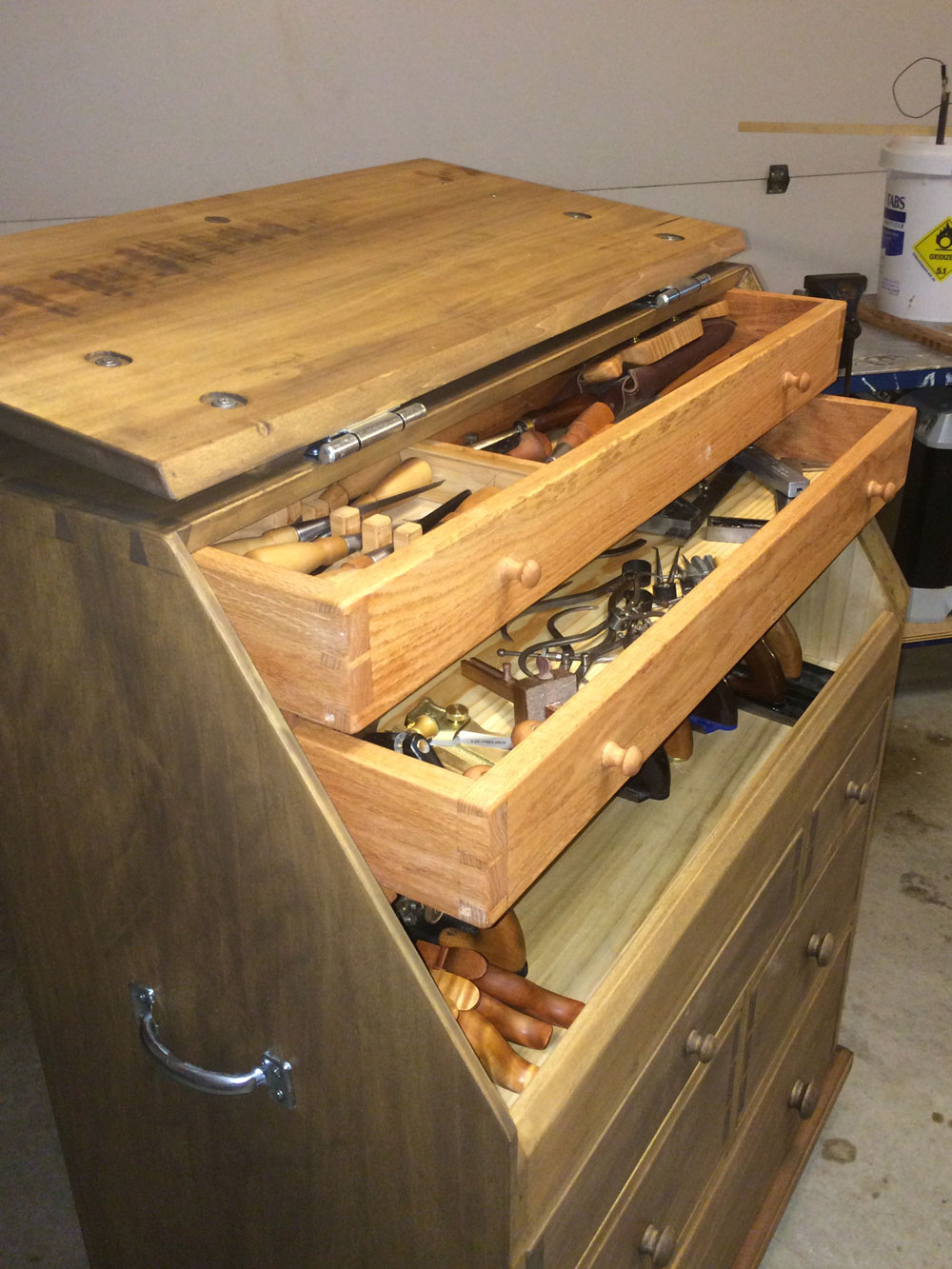 The Slant-lid Tool Chest Popular Woodworking Magazine