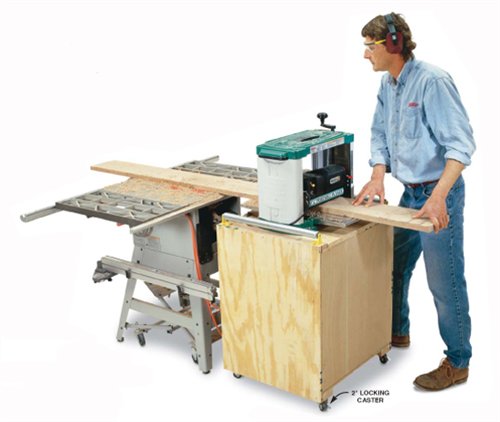 Double-Duty Planer Stand | Popular Woodworking