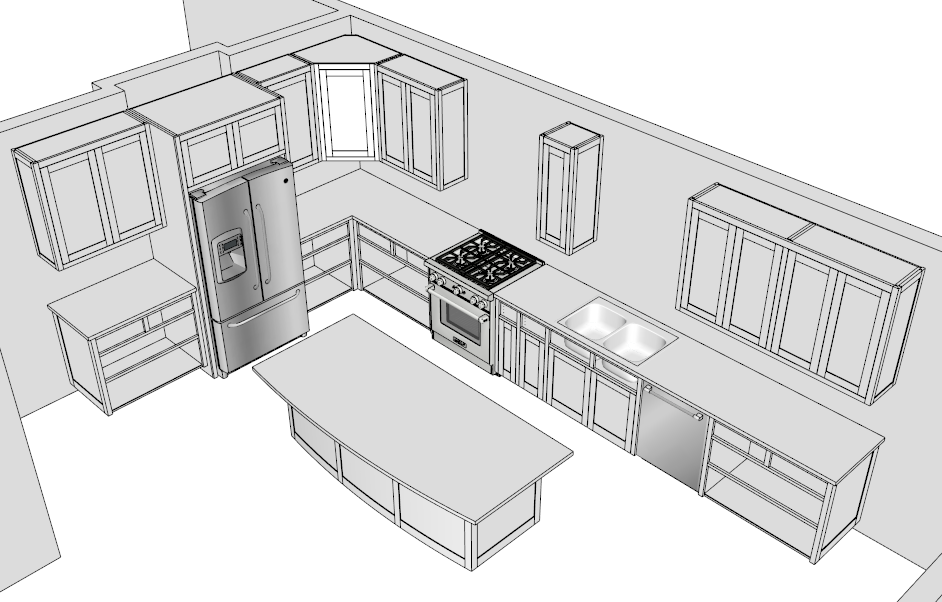 Google Sketchup iCabineti Tutorial a iCabinetsi Matttroy