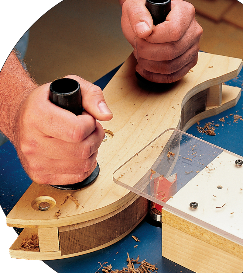 Woodworking router tricks